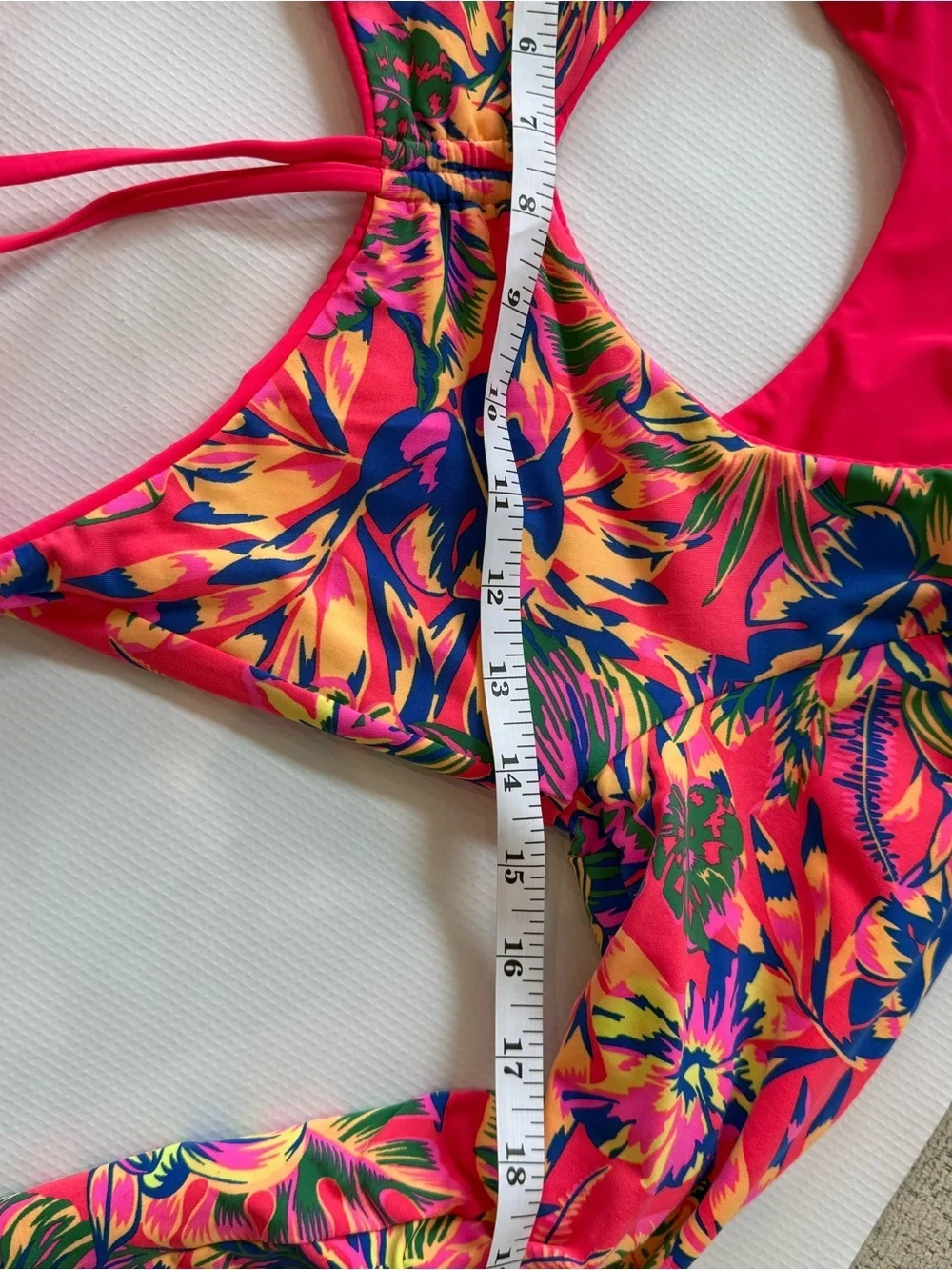 Maaji Bright Long Sleeve Swimsuit No Size Tag See Measurements Approx Small